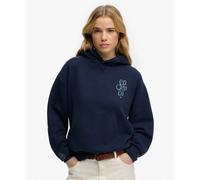 Sweatshirt à capuche femme Superdry Heritage Hamptons Bleu M