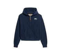 Superdry Heritage Hamptons Full Zip Sweatshirt Bleu M Femme