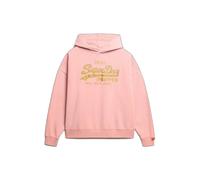 Superdry Sweat à capuche femme VL Rhinestone Relaxed 5vo Peach Amber M