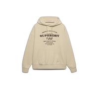 Sweatshirt Ã capuche femme Superdry Luxe Casual Beige L