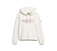 Superdry Metallic Venue Hoodie Beige 2XS Femme