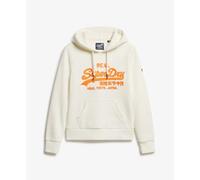 Sweatshirt à capuche femme Superdry Neon Vintage Blanc 2XS