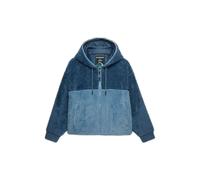 Sweatshirt à capuche femme Superdry Super Soft Bleu M