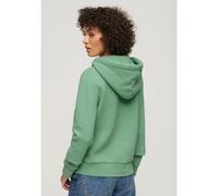 Superdry Sweat à capuche Vl Graphic en relief pour femme, crème de menthe, vert, 36