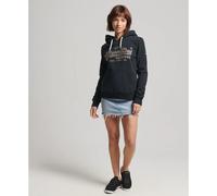 Sweatshirt à capuche femme Superdry Vintage Bohème Bleu 34