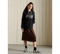Superdry Sweat Vintage Logo Noir Coton Femme XS