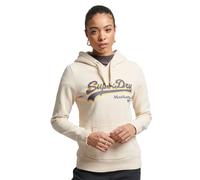 Superdry Vintage Logo Borough Hoodie Jaune 2XS Femme