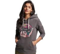 Superdry Vintage Vl Narrative Hoodie Noir 2XS Femme