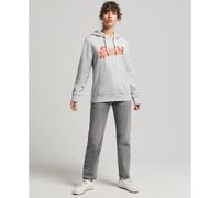 Superdry Vintage Vl Seasonal Ub Hoodie Gris S Femme