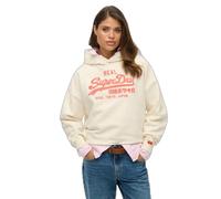 Sweatshirt Ã capuche femme Superdry Vl Neon Beige 2XS