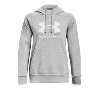 Under Armour Sweat Rival Fleece Big Logo Hoodie polaire grand logo coupe ample Gris XS Femme