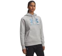 Sweatshirt à capuche femme Under Armour Rival Shimmer Gris L