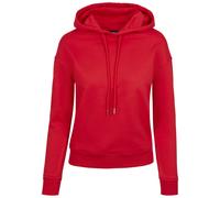Sweatshirt Ã capuche femme Urban Classic basic cÃŽtelÃ©s Rouge 2XL