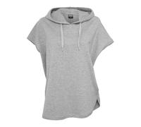 Urban Classics - Sweat à capuche sans manches en terry gris Femme Taille S