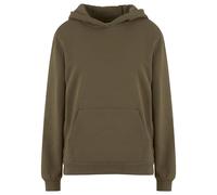 Urban Classics Ladies Loose Brushed Fleece Hoody Olive Taille: S | Pulls Outlet | Femme | Vert