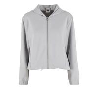 Sweatshirt Ã capuche femme Urban Classics Scuba Gris L