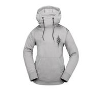 Sweatshirt à capuche femme Volcom Riding Hydro Gris XS