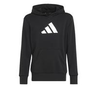 Adidas Sweat à capuche Glam Graphic Noir Fille 7-8 ans