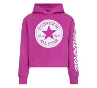 Converse Sweatshirt à capuche fille Signature Cropped Rose 10/12 ans