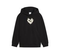 Sweatshirt Ã capuche fille Puma Flaming Love TR Noir 8 ans