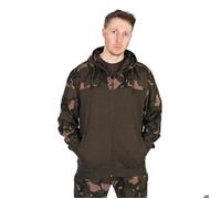 FOX LW Sweat à capuche zippé Kaki/Camouflage Taille L, Kaki / Camouflage, L