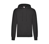 Sweatshirt Ã capuche Fruit of the Loom Classic Noir 2XL
