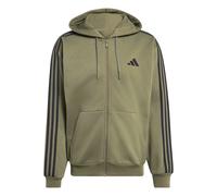 Sweatshirt à capuche full zip adidas Essentials 3-Stripes Vert L Male