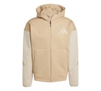 adidas Z.N.E. Veste à capuche entièrement zippée Warm Sandstone / Clay Brown XL