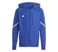 Sweatshirt à capuche full-zip enfant adidas Designed for Gameday Bleu 13/14 ans