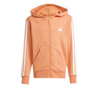 adidas Unisex Kinder Essentials Full Zip Hoodie, Dusky Orange/White, 11-12 Years