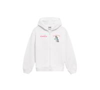 Sweatshirt Ã capuche full zip enfant Diadora My Little Pony Blanc 8 ans