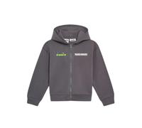 Sweatshirt Ã capuche full zip enfant Diadora My Little Pony Gris 10 ans
