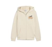 Sweatshirt Ã capuche full zip enfant Puma MID90s FL B Blanc 12 ans