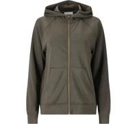 Sweatshirt Ã capuche full zip femme Athlecia Jacey Vert 34
