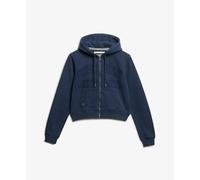 Superdry Athletic Tonal Full Zip Sweatshirt Bleu M Femme