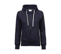 Sweatshirt à capuche full zip femme Tee Jays Fashion Bleu L