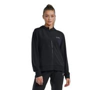 Sweatshirt à capuche full zip femme TYR Noir XS