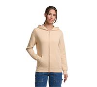 Sweatshirt à capuche full zip femme Urban Classics Basic Essential Blanc M
