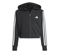 Adidas Essentials Full Zip Sweatshirt Noir 14-15 Years Fille