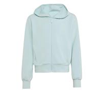 Sweatshirt à capuche full zip fille adidas Turquoise 14/15 ans
