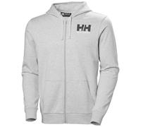 Sweat à capuche Helly Hansen Logo Full Zip gris clair - S