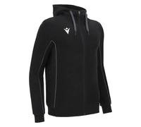 Sweatshirt à capuche full zip Macron Stage ECO Noir 4XL