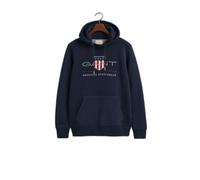 Gant Archive Shield Regular Fit Hoodie Bleu XL Homme