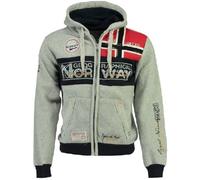 Sweatshirt à capuche - GEOGRAPHICAL NORWAY - FLYER MEN NEW - Gris - Homme - Manches longues XXL