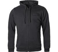 GMS Sweat zippé à capuche Cruz moto Noir 3XL