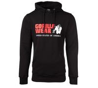 Sweatshirt à capuche Gorilla Wear Classic Noir S