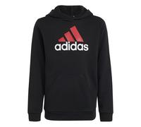 Sweatshirt à capuche grand logo bicolore coton enfant adidas Essentials Noir 7/8 ans
