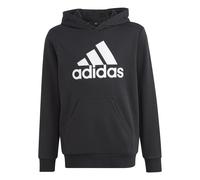 Adidas Mixte Enfant Big Logo Essentials Cotton Hoodie, Black/White, 9-10 Years