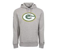 New Era Nfl Regular Green Bay Packers Hoodie Gris XL Homme