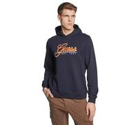 Sweatshirt à capuche Guess Beau Bleu 2XL